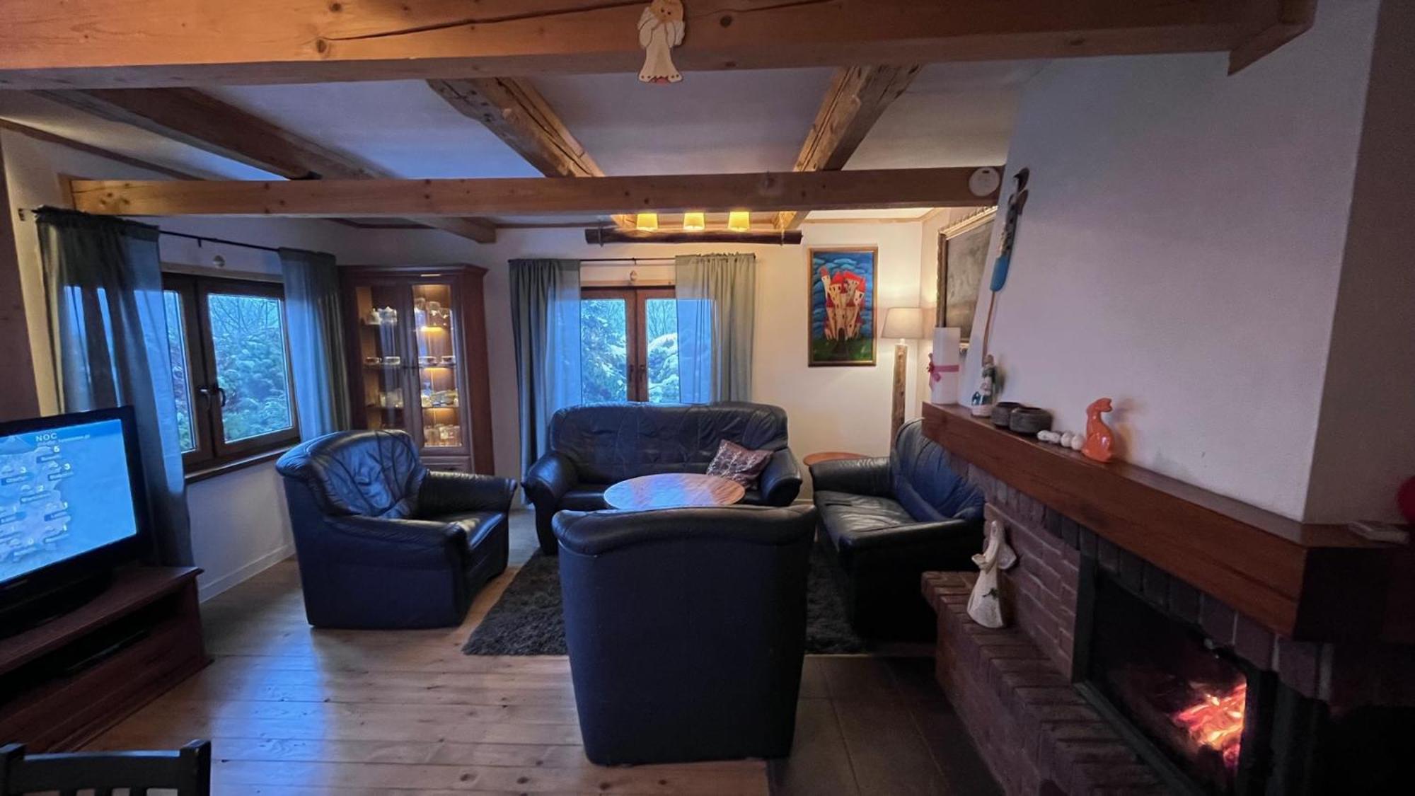 Dom Grabowa Z Sauna I Podgrzewanym Basenem Gilowice  Exterior foto